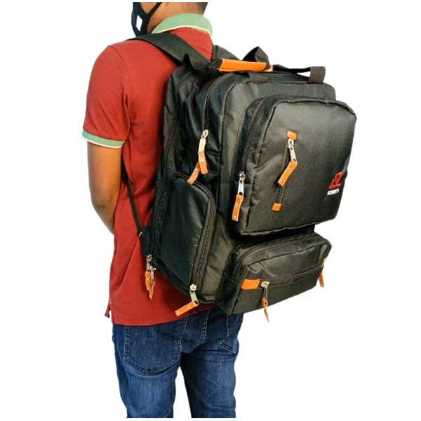 Smart travel backpack, travel bag with shoe pocket