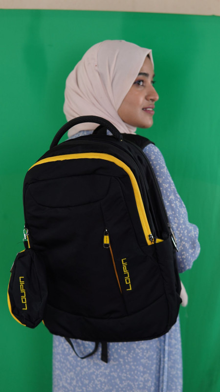 Loupin Backpack For Men Women ( Black )