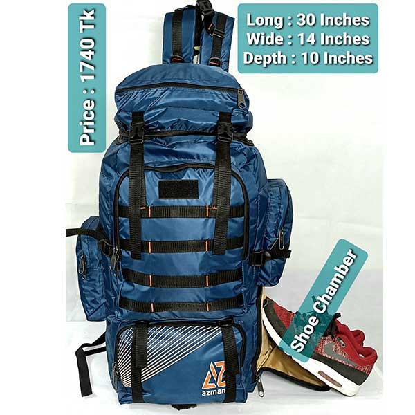 Hiking or Travel/Backpack Bag With Shoe pocket