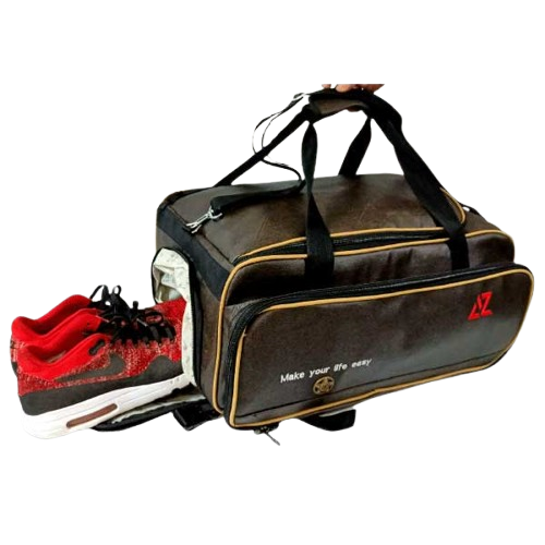 Backpack with shoe pocket, travel bag